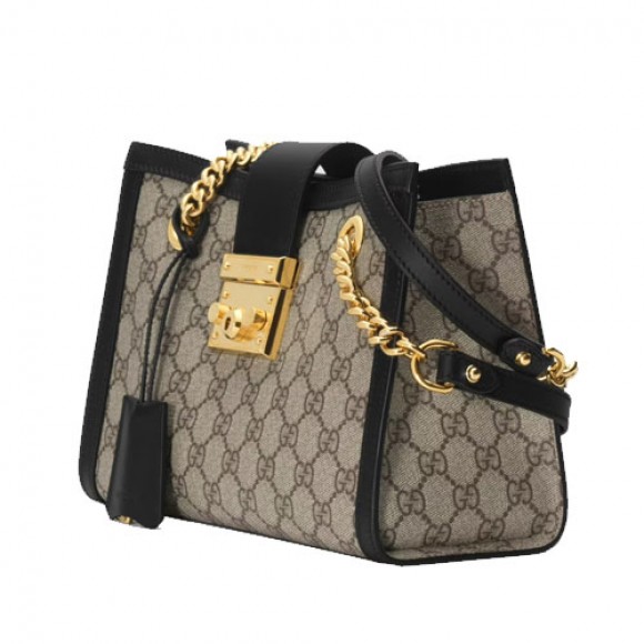 Padlock small GG shoulder bag