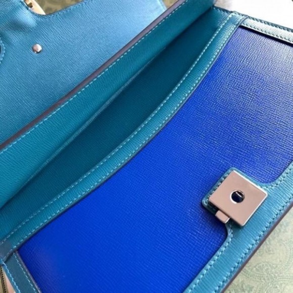 Blue Dionysus Bicolor Small Shoulder Bag