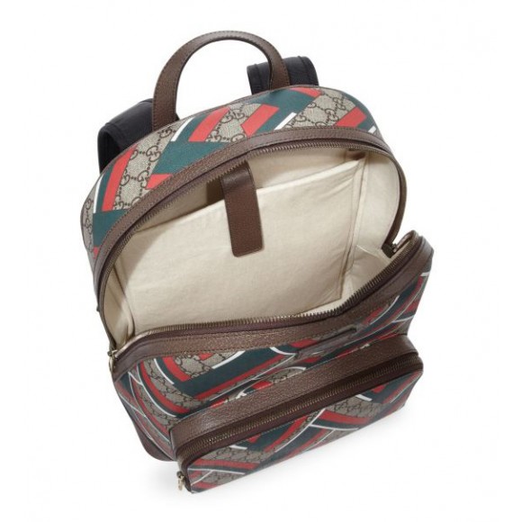 Chevron Canvas Backpack 0400089918839