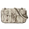 GG Marmont small python shoulder bag
