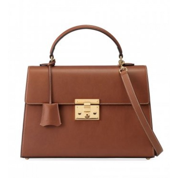 Padlock Leather Top-Handle NMV2ZTB Padlock Leather Top-Handle NMV2ZTB