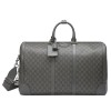 Ophidia large duffle bag Grey leather trim