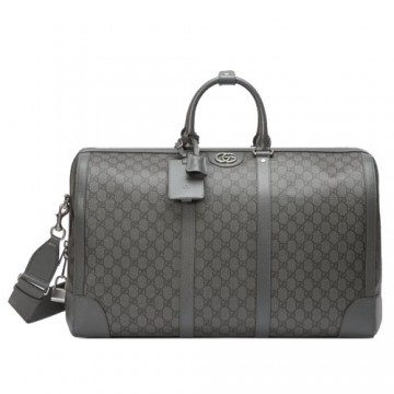 Ophidia large duffle bag Grey leather trim Ophidia large duffle bag Grey leather trim