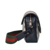 Ophidia GG mini shoulder bag Blue GG Supreme Canvas