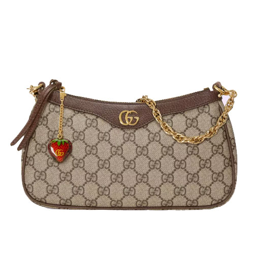 Ophidia GG small handbag Beige  ebony
