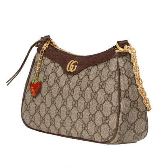 Ophidia GG small handbag Beige  ebony