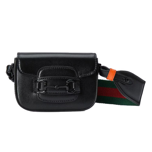 Gucci 1955 Horsebit mini bag Black leather