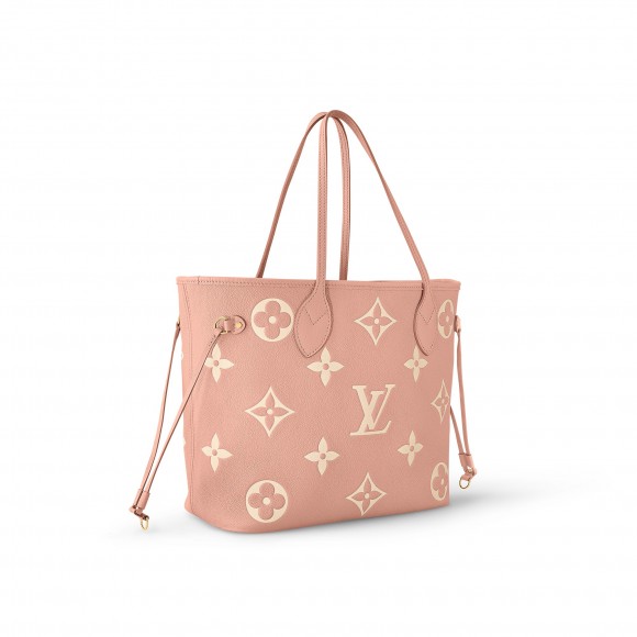 l**is V*t*n neverfull mm m46329 trianon pink / cream