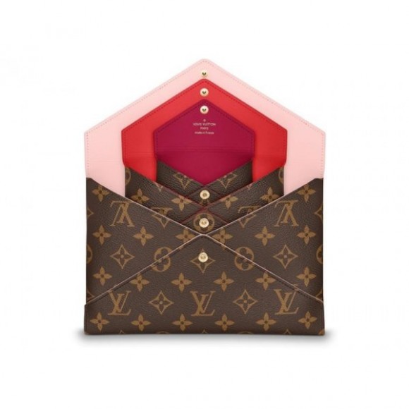 l**is V*t*n m62034 pochette kirigami monogram brown