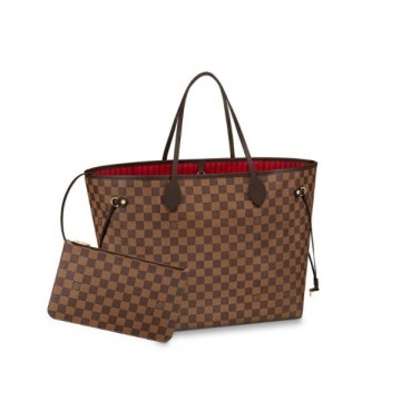 Louis Vuitton Damier Ebene Canvas Neverfull GM N41357 Louis Vuitton Damier Ebene Canvas Neverfull GM N41357