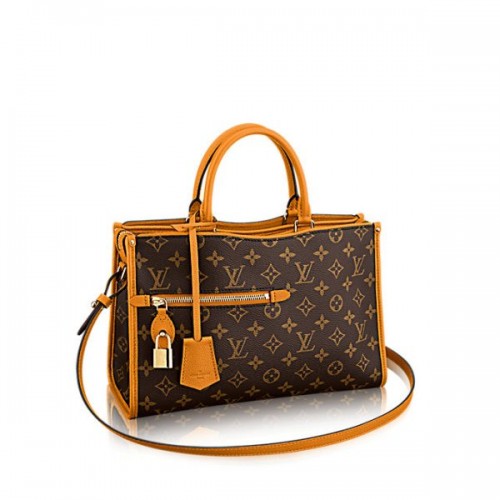 Louis Vuitton Monogram Canvas POPINCOURT MM SAFRAN IMPERIAL Louis Vuitton Monogram Canvas POPINCOURT MM SAFRAN IMPERIAL