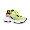 Louis Vuitton LV Run 55 Sneaker Monogram Flower Bordeaux Yellow 1a9h4t