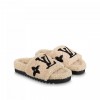 Louis Vuitton Paseo Flat Mule Ecru 1ABWD9