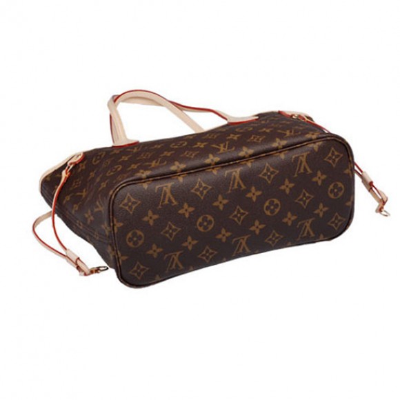 l**is V*t*n m41001 neverfull pm shoulder bag monogram canvas