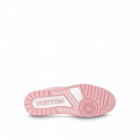 Louis Vuitton Trainer Sneaker Pink White 1ABOEI Louis Vuitton Trainer Sneaker Pink White 1ABOEI