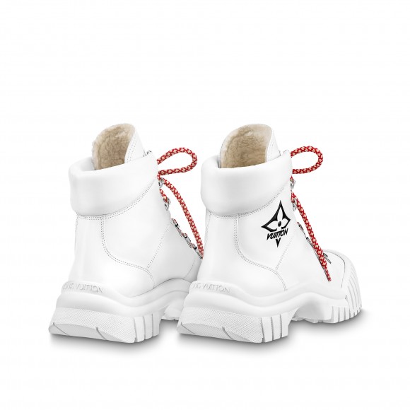 l**is V*t*n lv ruby flat ranger boot white 1aam1u