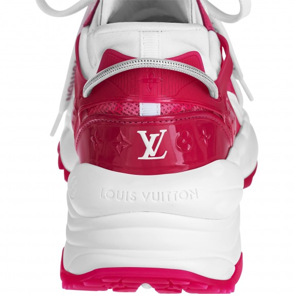 l**is V*t*n lv run 55 sneaker monogram flowers pink 1ab3c8