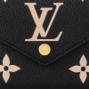 Louis Vuitton Black/Beige M80968 Victorine Wallet
