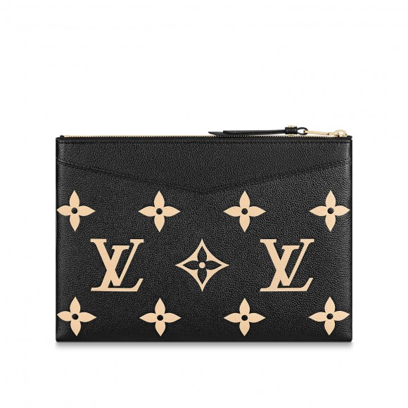 l**is V*t*n bicolor monogram empreinte leather m81292 daily pouch