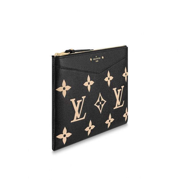 l**is V*t*n bicolor monogram empreinte leather m81292 daily pouch