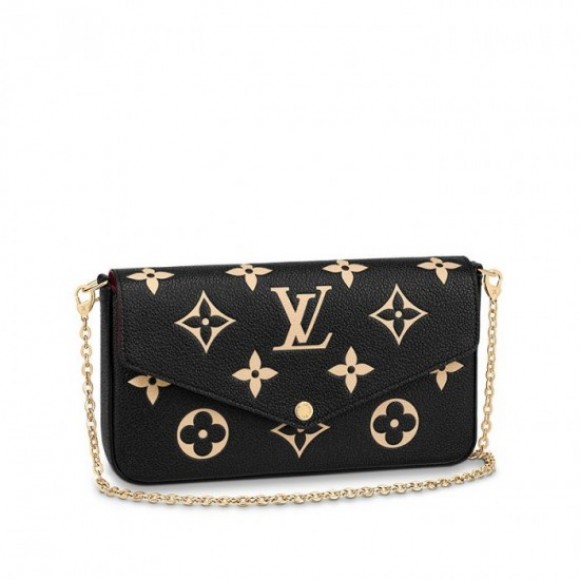 l**is V*t*n félicie pochette gray m69977 black m80482