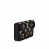 Louis Vuitton Félicie Pochette Gray M69977 Black M80482