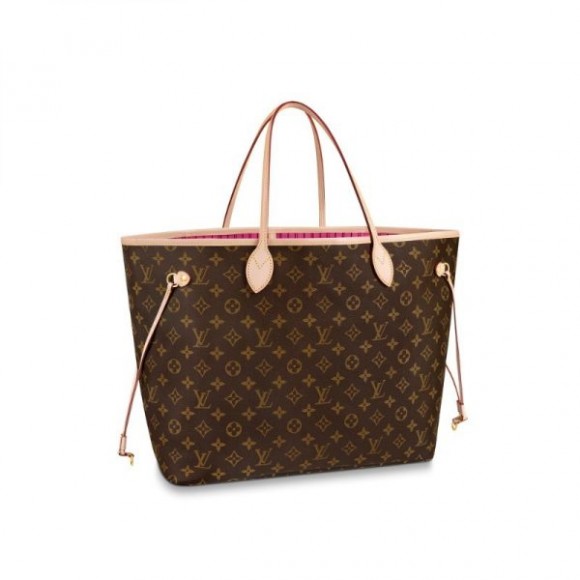 l**is V*t*n m41180 neverfull gm shoulder bag monogram canvas