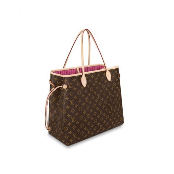 l**is V*t*n m41180 neverfull gm shoulder bag monogram canvas