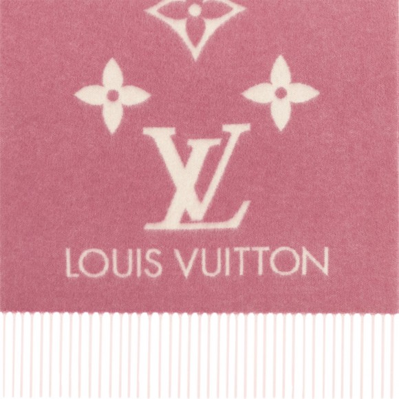 l**is V*t*n light pink m77375 reykjavik gradient scarf