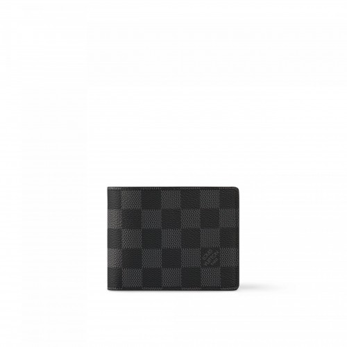 Louis Vuitton N63261 Slender Wallet Damier Graphite Canvas