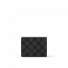 Louis Vuitton N63261 Slender Wallet Damier Graphite Canvas