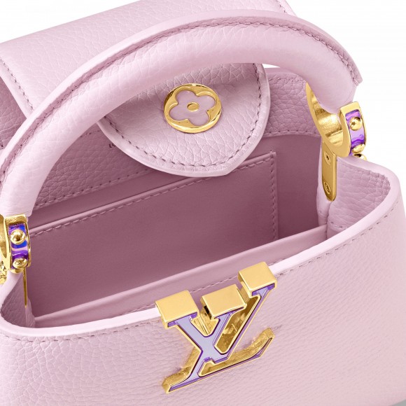 l**is V*t*n m23326 lv ski capucines mini pearly lilac