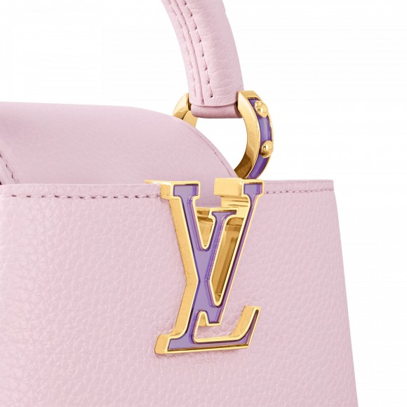 l**is V*t*n m23326 lv ski capucines mini pearly lilac