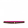 Louis Vuitton M0703X Pink LV Iconic 20mm Reversible Belt