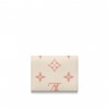 Louis Vuitton Crème Rose Trianon M82062 Victorine Wallet