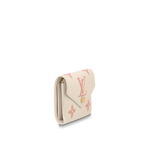 l**is V*t*n crème rose trianon m82062 victorine wallet