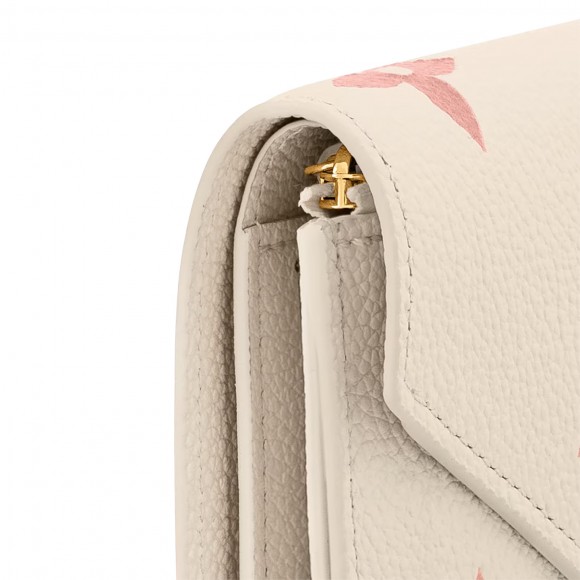 l**is V*t*n crème rose trianon m82062 victorine wallet