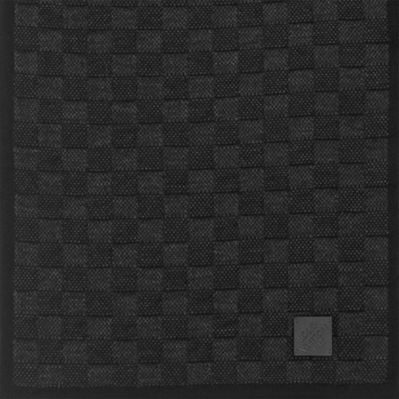 l**is V*t*n anthracite m77988 néo petit damier scarf