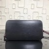 Louis Vuitton Neverfull MM Bag In Noir Epi Leather M54185