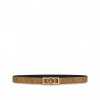 Louis Vuitton M0203U Autres Toiles Monogram Dauphine 25mm Reversible Belt