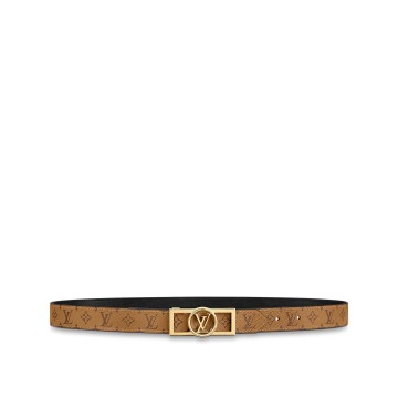 Louis Vuitton M0203U Autres Toiles Monogram Dauphine 25mm Reversible Belt Louis Vuitton M0203U Autres Toiles Monogram Dauphine 25mm Reversible Belt