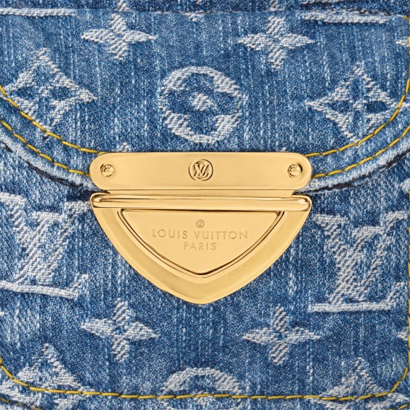 l**is V*t*n m82948 fairfax pochette denim blue