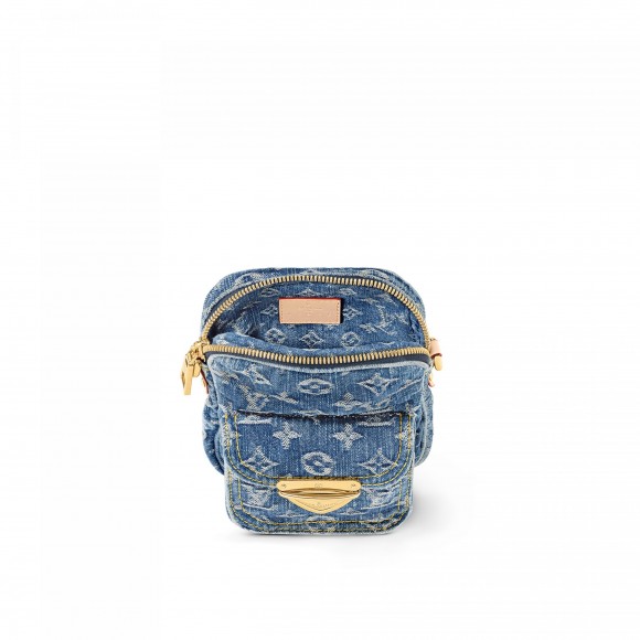 l**is V*t*n m82948 fairfax pochette denim blue