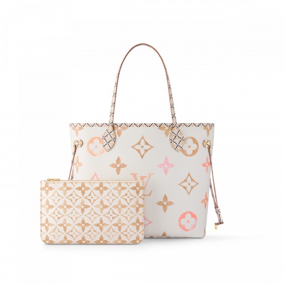 l**is V*t*n m22978 neverfull mm beige monogram