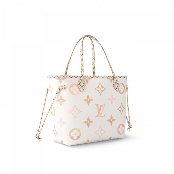 l**is V*t*n m22978 neverfull mm beige monogram