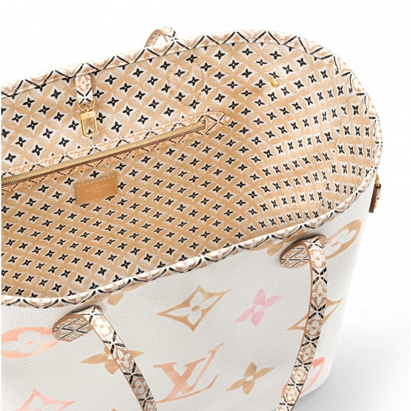 l**is V*t*n m22978 neverfull mm beige monogram