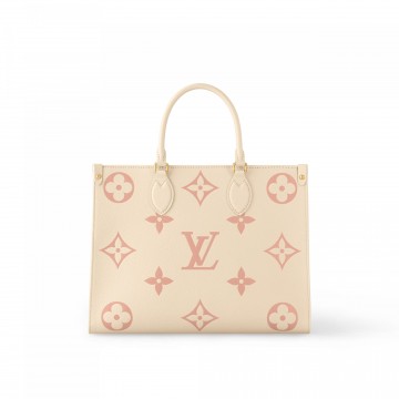 Louis Vuitton OnTheGo MM M21575 Crème Rose Trianon Louis Vuitton OnTheGo MM M21575 Crème Rose Trianon