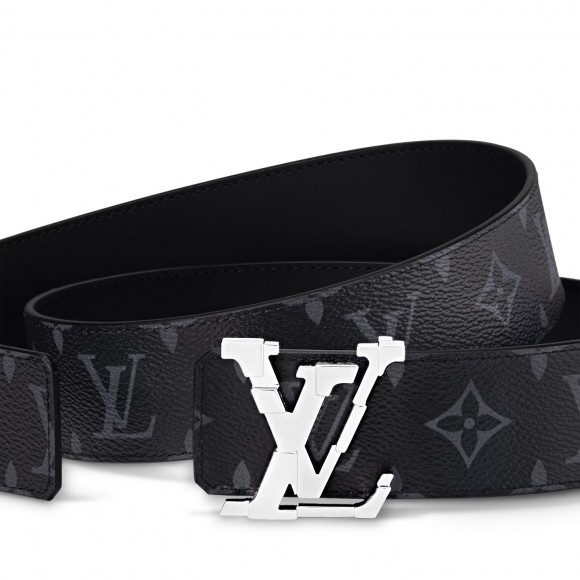 l**is V*t*n m8346u monogram eclipse lv pixel 40mm reversible belt