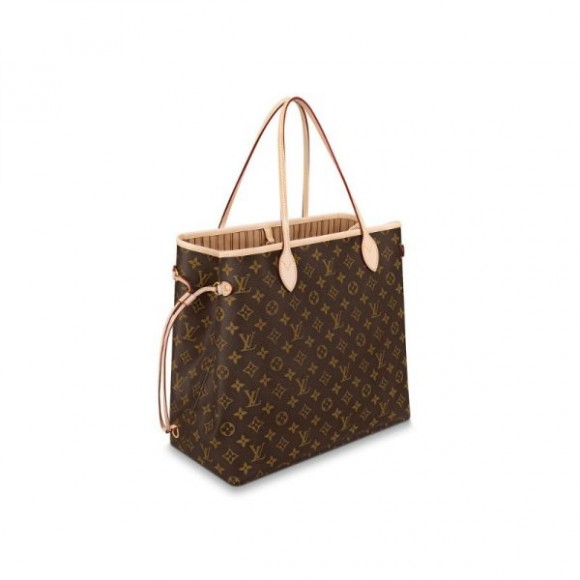 l**is V*t*n monogram canvas neverfull gm m40990 beige