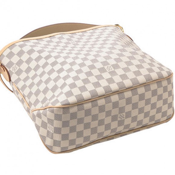 Louis Vuitton N41462 Delightful PM Hobo Bag Damier Azur Canvas Louis Vuitton N41462 Delightful PM Hobo Bag Damier Azur Canvas